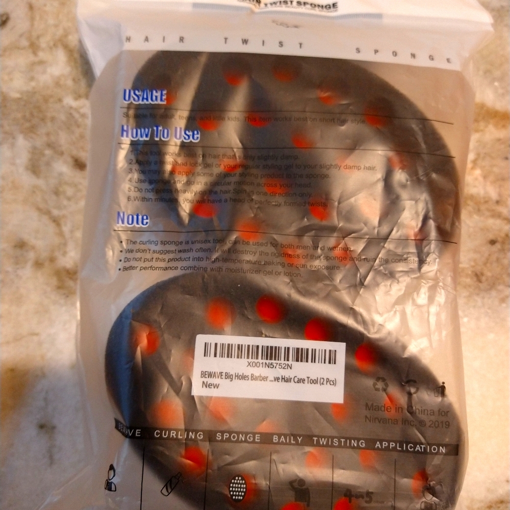Hair twist sponge